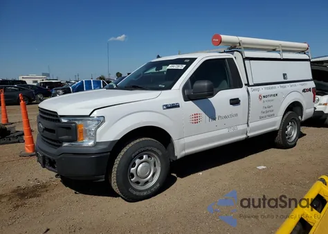 2020 Ford F150 из США, поврежденный, VIN 1FTMF1E57LKD34450